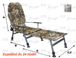 Stuhl FK2 + Fußschemel - farbe camouflage