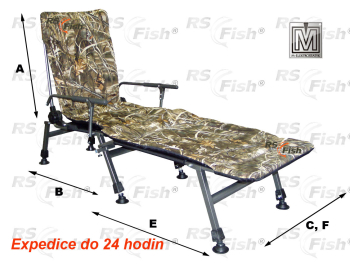 Stuhl F5R + Fußschemel - farbe camouflage