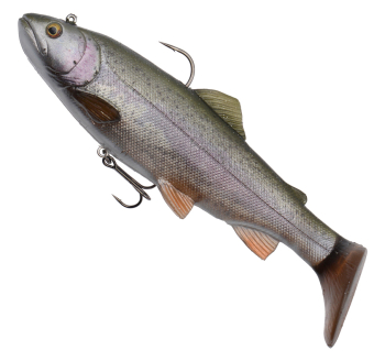 Ripper Savage Gear 4D Trout Rattle Shad - farbe Rainbow Trout