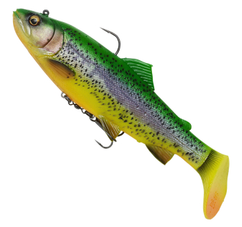 Ripper Savage Gear 4D Trout Rattle Shad - farbe Fire Trout
