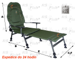 Stuhl FK2 + Fußschemel - farbe grün