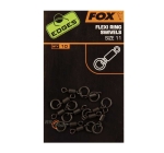 FOX Edges Flexi Ring Swivels - größe 11 - CAC609