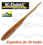 Dropshot gummifische Cormoran K-DON S2 Spearl Tail - farbe dark brown