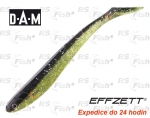 Dropshot gummifische DAM Effzett Speed Tail - farbe Minnow