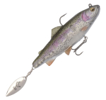 Ripper Savage Gear 4D Spin Shad Trout - farbe Rainbow Trout