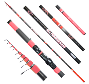 Angelrute Mitchell Suprema Troutista S3-9 450 cm - 15 - 30 g