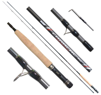 Angelrute Jaxon Caracal Fly 270 cm - 2 teile - AFTMA 5/6