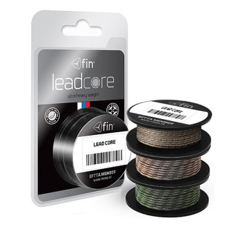 Schnur Delphin LEADCORE - farbe braun