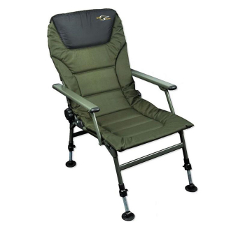Carp Spirit Padded Level Chair with Arms