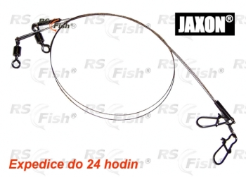 Stahldraht Jaxon Micro Plus - wirbel + karabiner