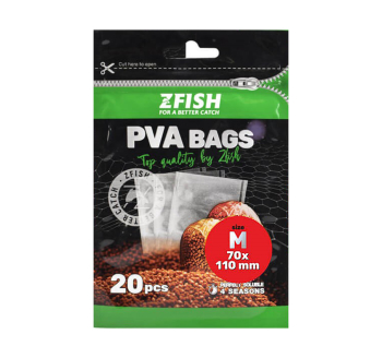 PVA Säckchen Zfish - Größe M - 70 x 110 mm