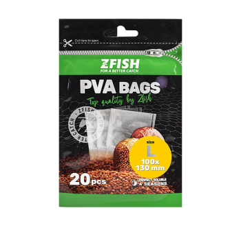 PVA Säckchen Zfish - Größe L - 100 x 130 mm
