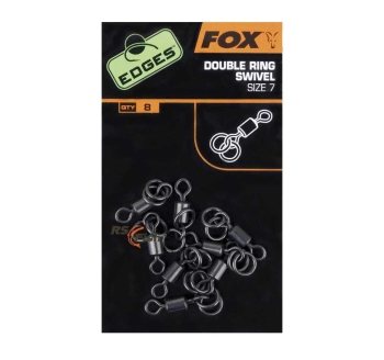 FOX Edges Double Ring Swivel - größe 7 - CAC495