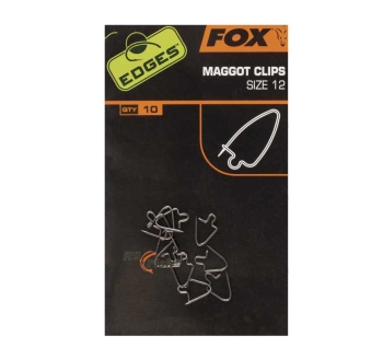 FOX Maggot Clips - Größe 12 - CAC527
