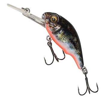 Wobbler Savage Gear 3D Goby Crank Bait - farbe UV Red / Black