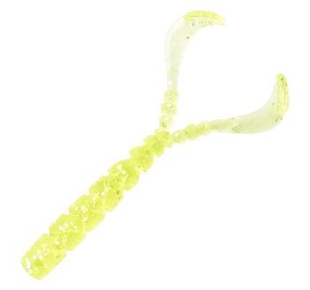 Mustad AJI Worm - Chiki - Chiki - farbe UV Clear Chatreuse (MAJI-CHK-1.7-5)
