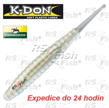 Dropshot gummifische Cormoran K-DON S8 Slugtail - farbe pearl