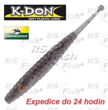 Dropshot gummifische Cormoran K-DON S8 Slugtail - farbe purple black