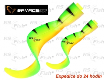 Ersatzschwanz Savage Gear 3D Hard Eel - farbe Firetiger