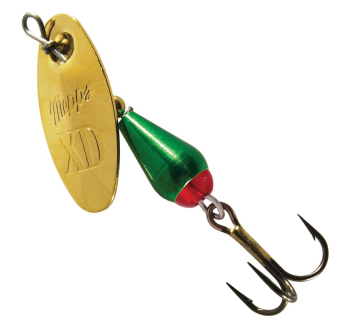 Spinner Mepps XD - farbe silber / rot