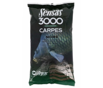 Grundfutter Sensas 3000 Carp Noire - 1 kg