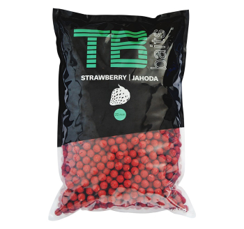 Boilies TB Baits 10 kg - Erdbeere Ø 20 mm