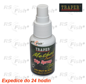 Essenz Spray Traper  Method Feeder - Heilbutt Schwarz - 50 g