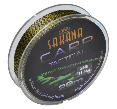 Geflochtene Schnur York Sakana C.A.R.P. Tactical - farbe grün