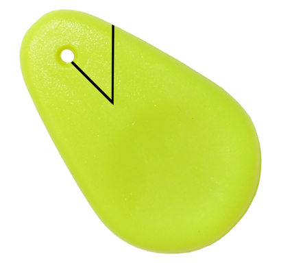 Anzeiger Gold Star Lutscher - farbe gelb