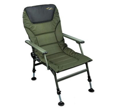 Carp Spirit Padded Level Chair with Arms