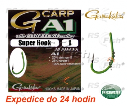 Haken Gamakatsu G-Carp A1 Super Hook Camo Green