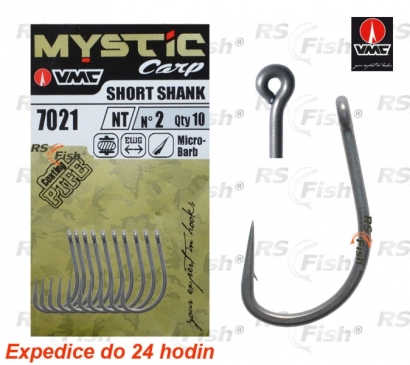 Haken VMC Mystic Carp Short Shank 7021