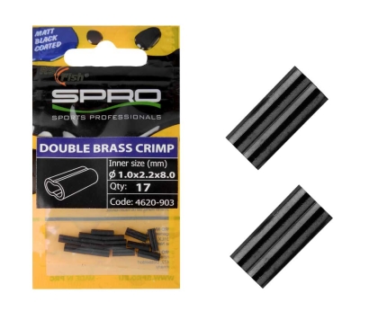 Metallhülse für Stahl-Führer SPRO W-Brass Crimp
