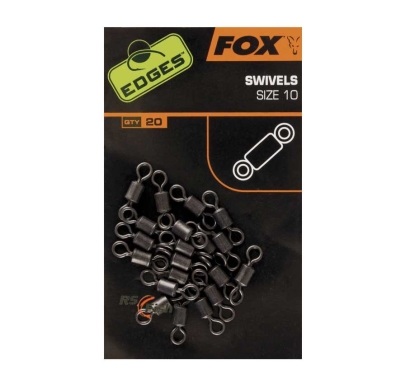 FOX Edges Swivels - größe 10 - CAC534