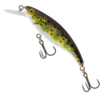Wobbler Salmo Slick Stick - farbe Holographic Brownie