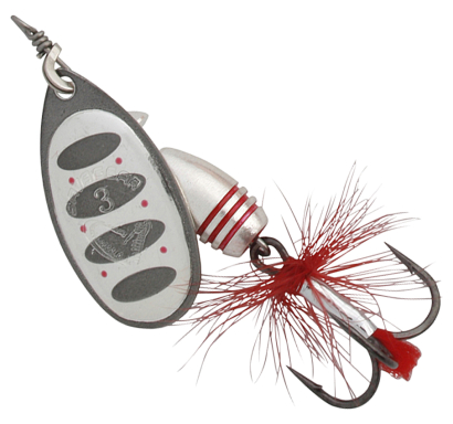 Spinner Savage Gear Rotex - farbe Dirty Silver